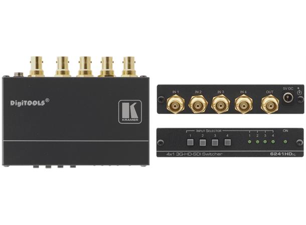 Kramer Switch  4x1 SDI HD 3G 3Gbps re-K 